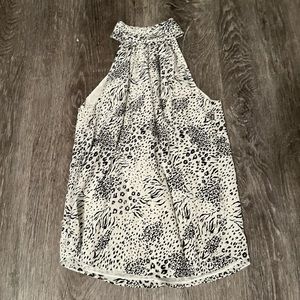 Tahari Printed Blouse